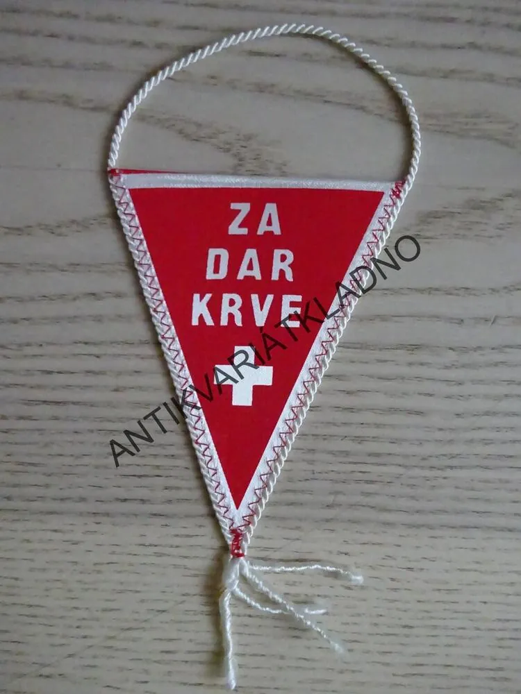 VLAJKA, VLAJEČKA - OV ČSČK KLADNO, ČERVENÝ KŘÍŽ