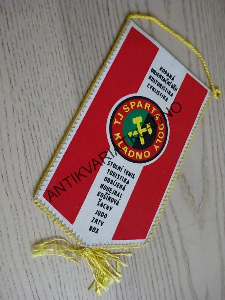 VLAJKA, VLAJEČKA  - KAMENOUHELNÉ DOLY KLADNO, HORNICTVÍ, TJ SPARTA DOLY KLADNO