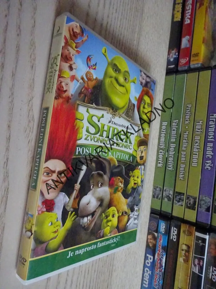 SHREK 4, ZVONEC A KONEC, DVD FILM