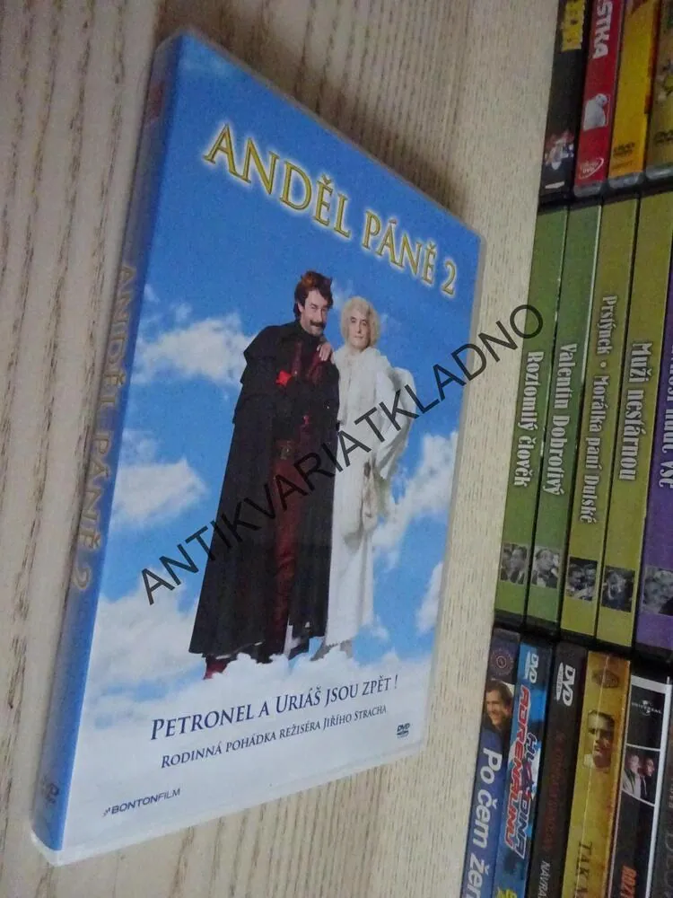 ANDĚL PÁNĚ 2, DVD FILM