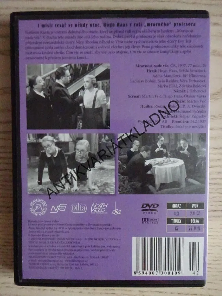 MRAVNOST NADE VŠE, DVD FILM