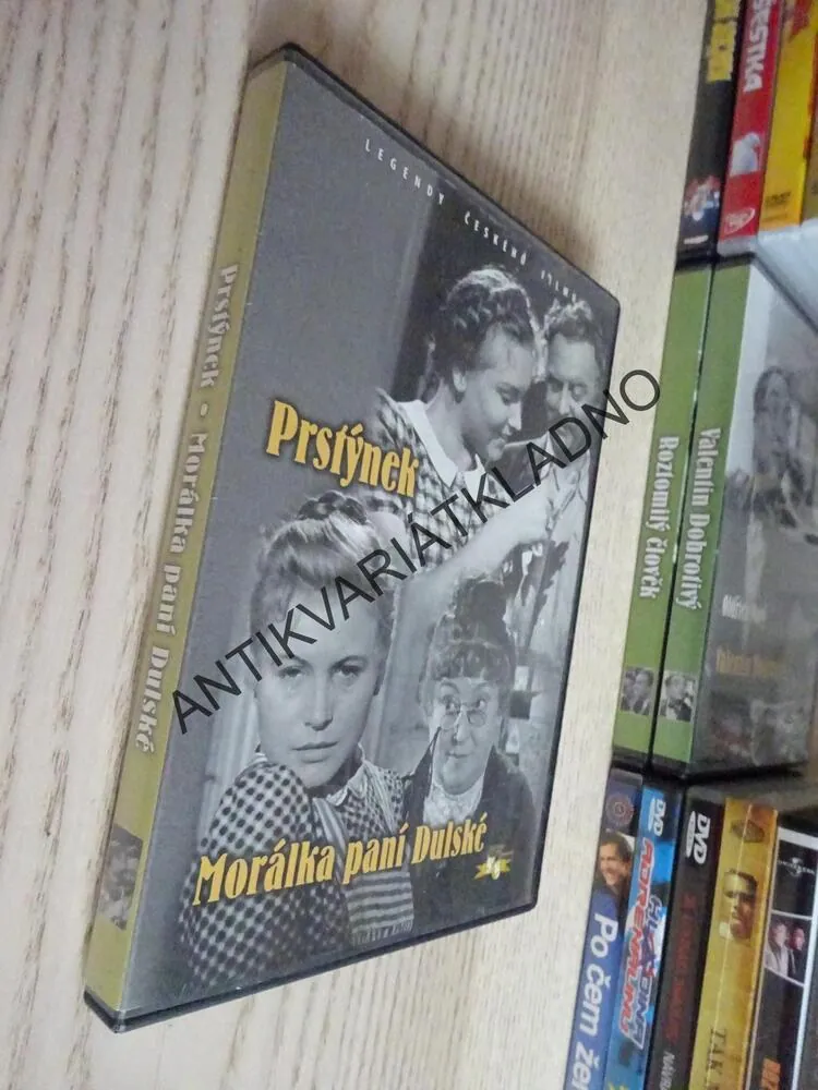 PRSTÝNEK, MORÁLKA PANÍ DULSKÉ, DVD FILM