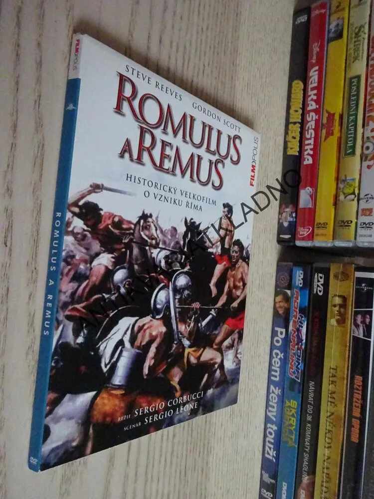 ROMULUS A REMUS, DVD FILM