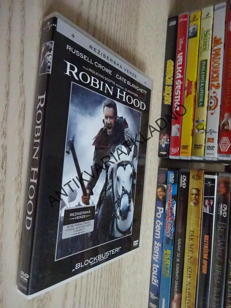 ROBIN HOOD, DVD FILM