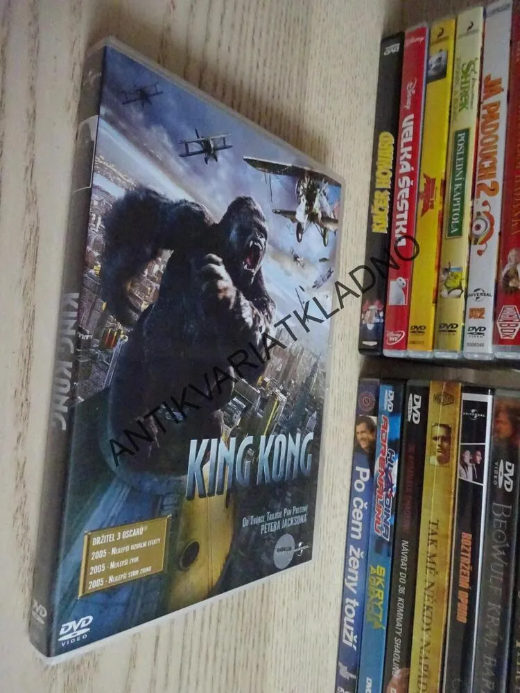 KING KONG, DVD FILM