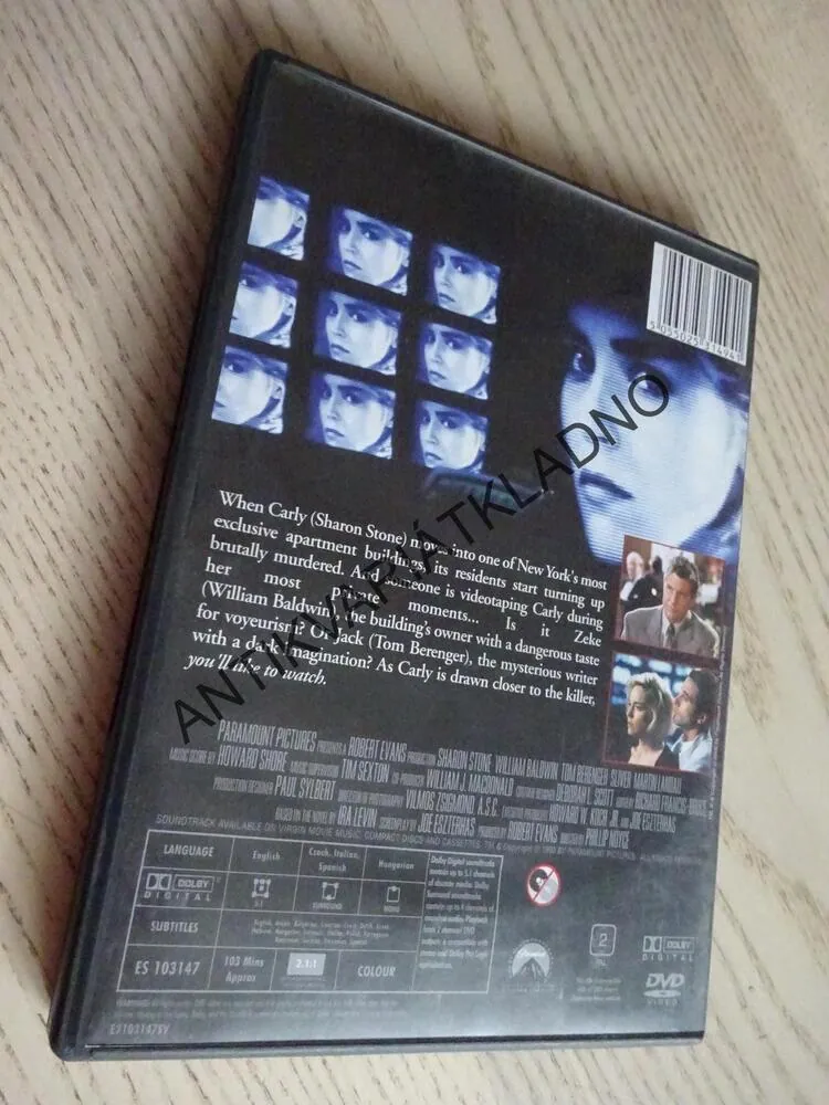 SLIVER, DVD FILM