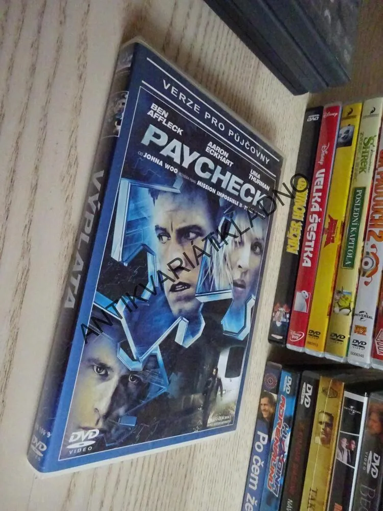 PAYCHECK, DVD FILM