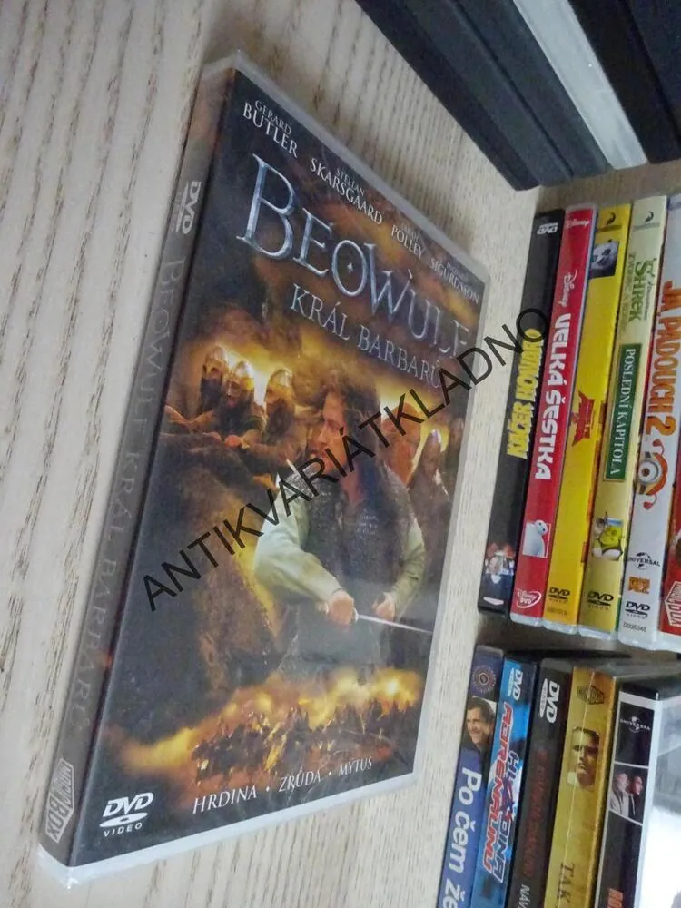 BEOWULF, KRÁL BARBARŮ, DVD FILM