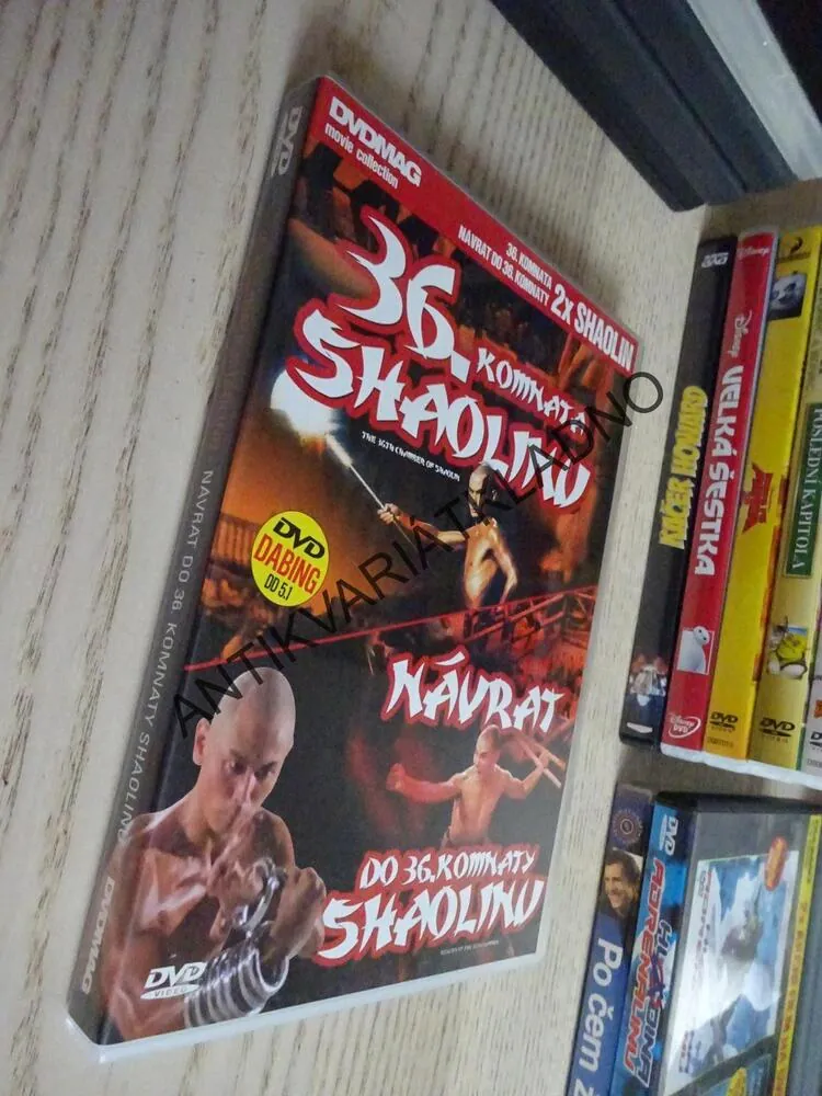 2X SHAOLIN, DVD FILM