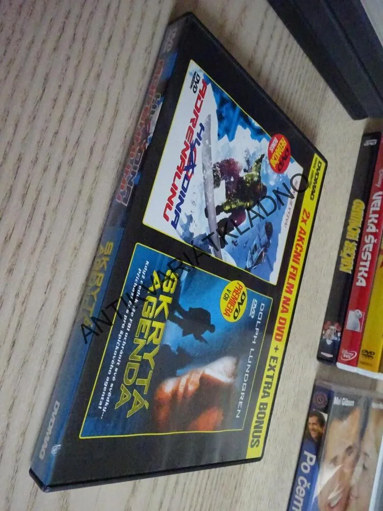 HLADINA ADRENALINU, SKRYTÁ LEGENDA, DVD FILM