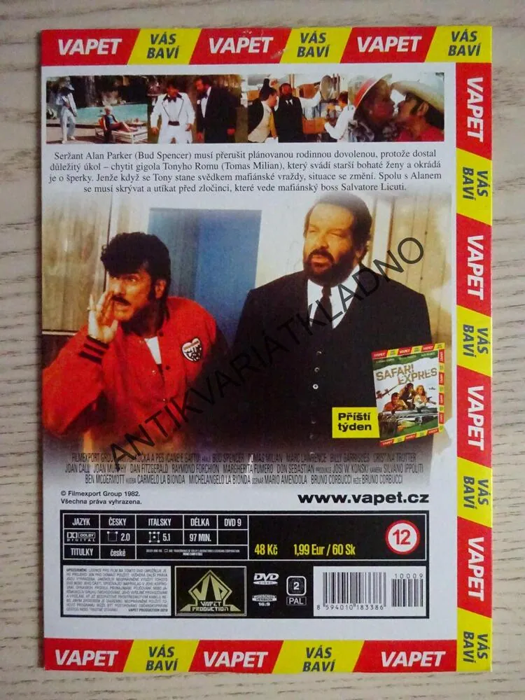 KOČKA A PES, DVD FILM
