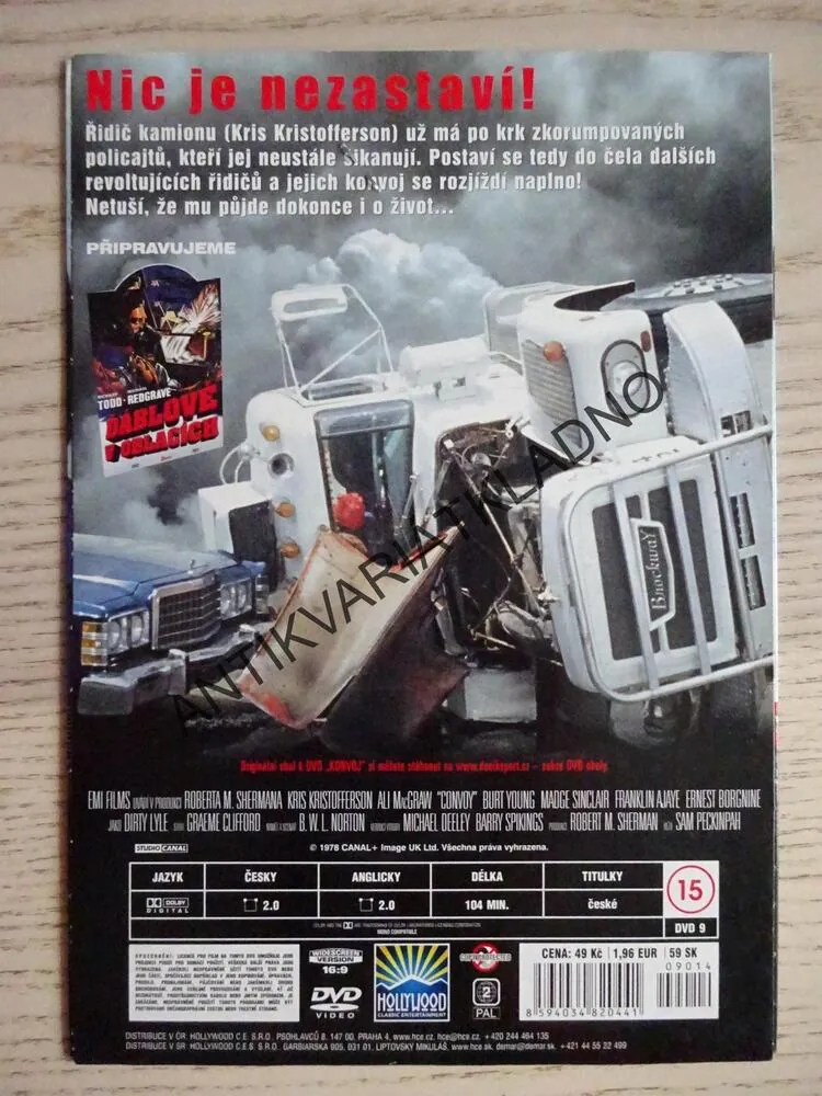 KONVOJ, DVD FILM