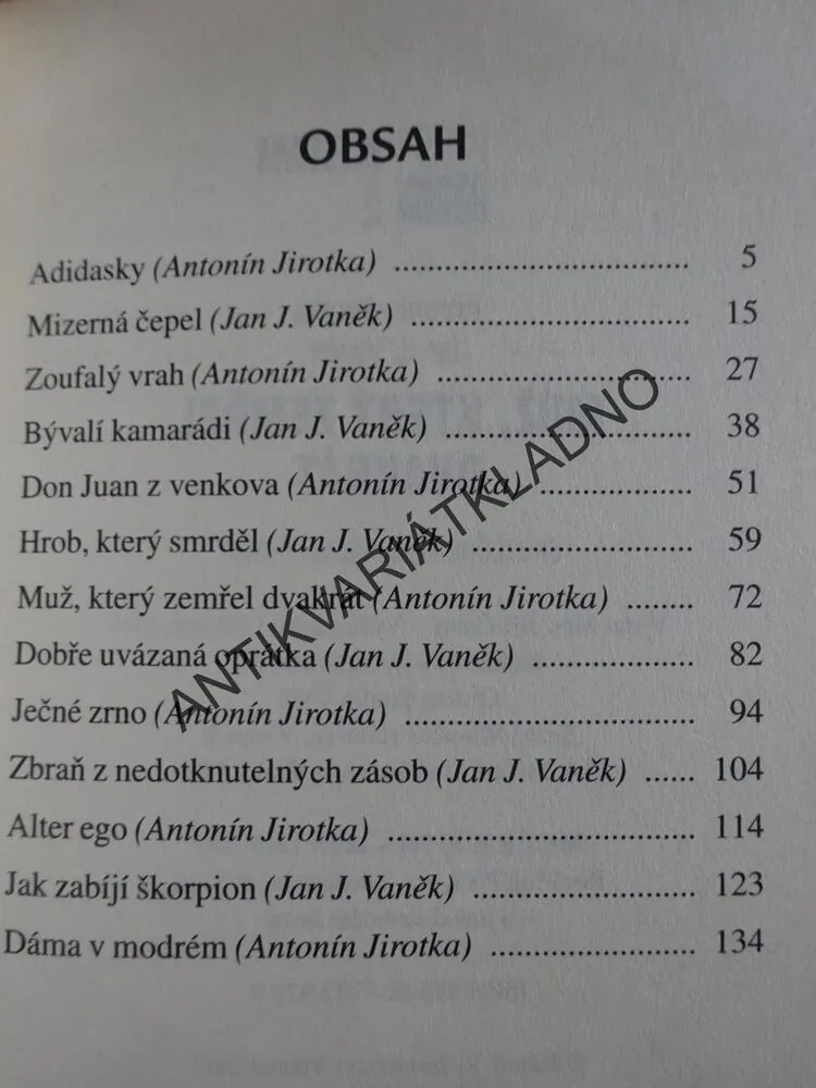 MUŽ, KTERÝ ZEMŘEL DVAKRÁT, **an