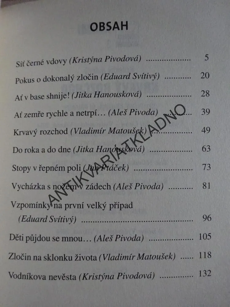 KRVAVÝ ROZCHOD, **an