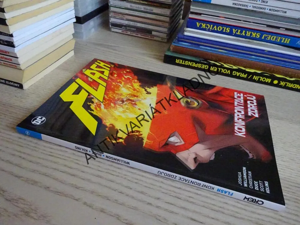 FLASH, KONFRONTACE ZDROJŮ, KOMIKS DC COMICS, **an