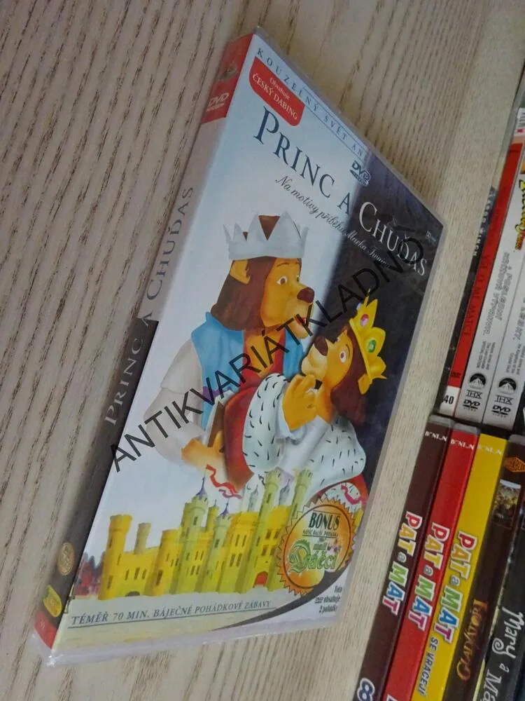 PRINC A CHUĎAS, DVD FILM