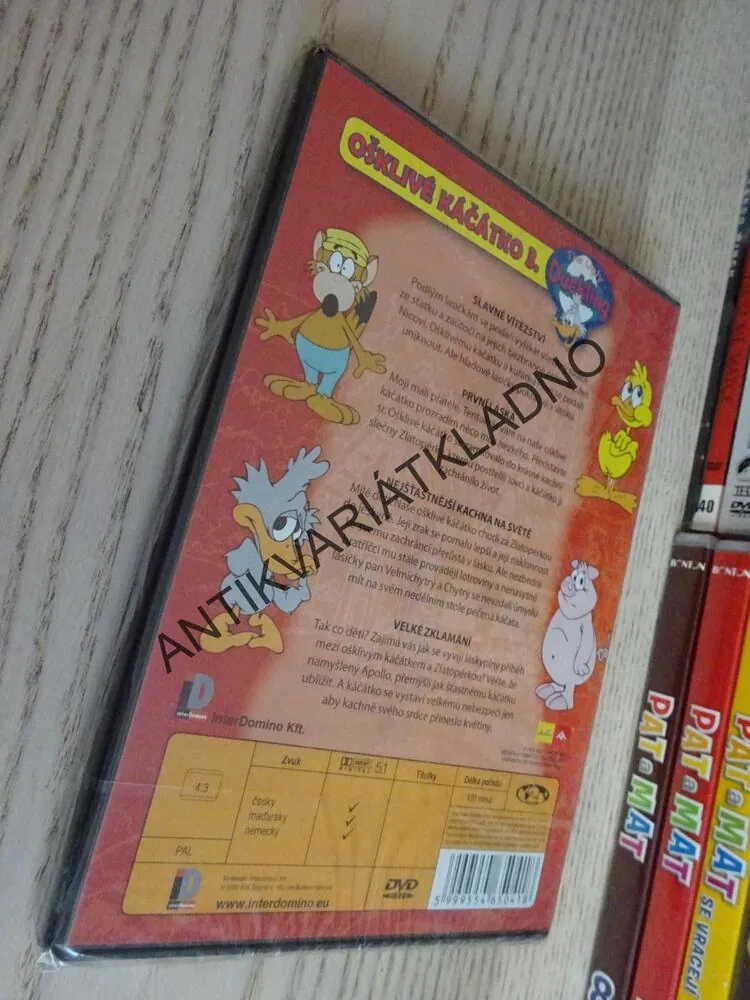 OŠKLIVÉ KÁČÁTKO 3., DVD FILM