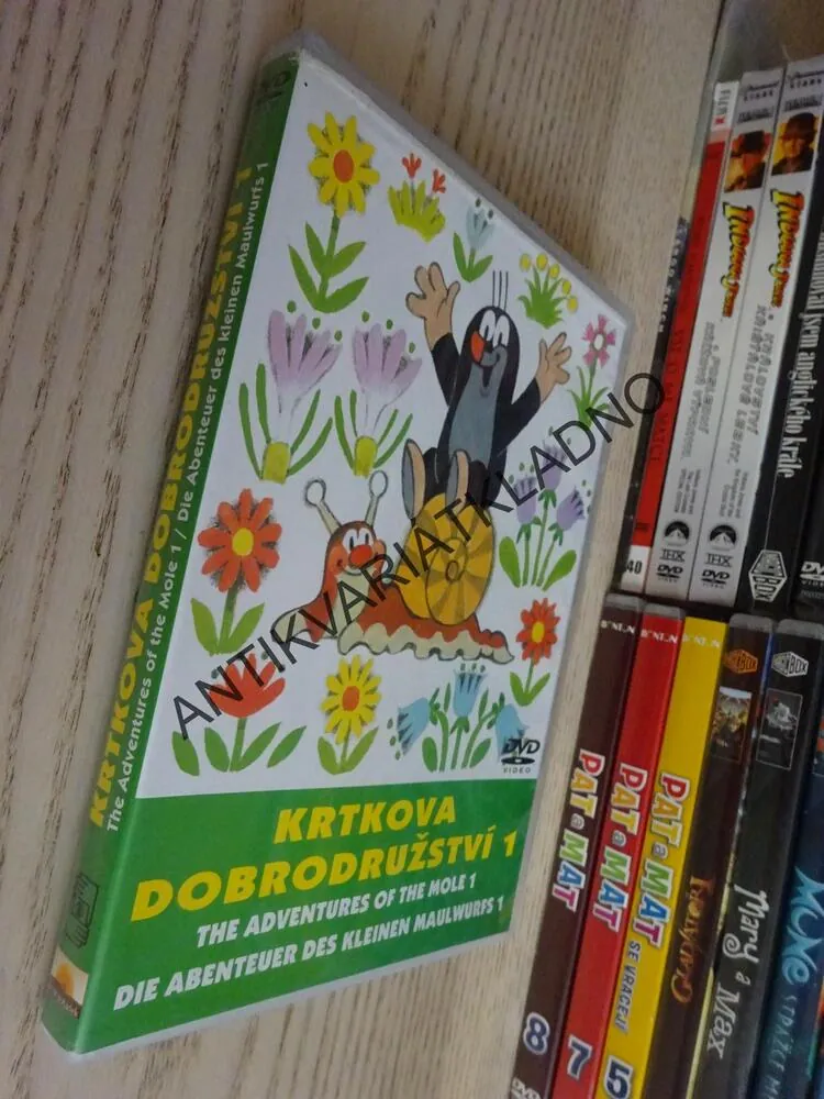 KRTEK- KRTKOVA DOBRODRUŽSTVÍ 1., DVD FILM POHÁDKA
