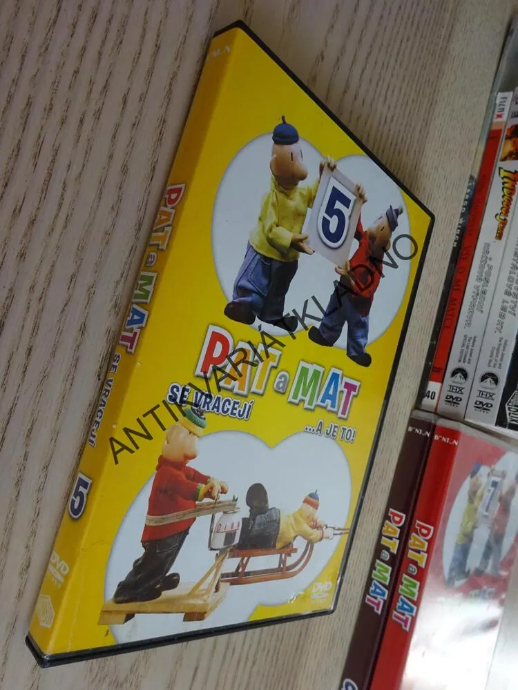 PAT A MAT SE VRACEJÍ, 5, ...A JE TO!, DVD FILM