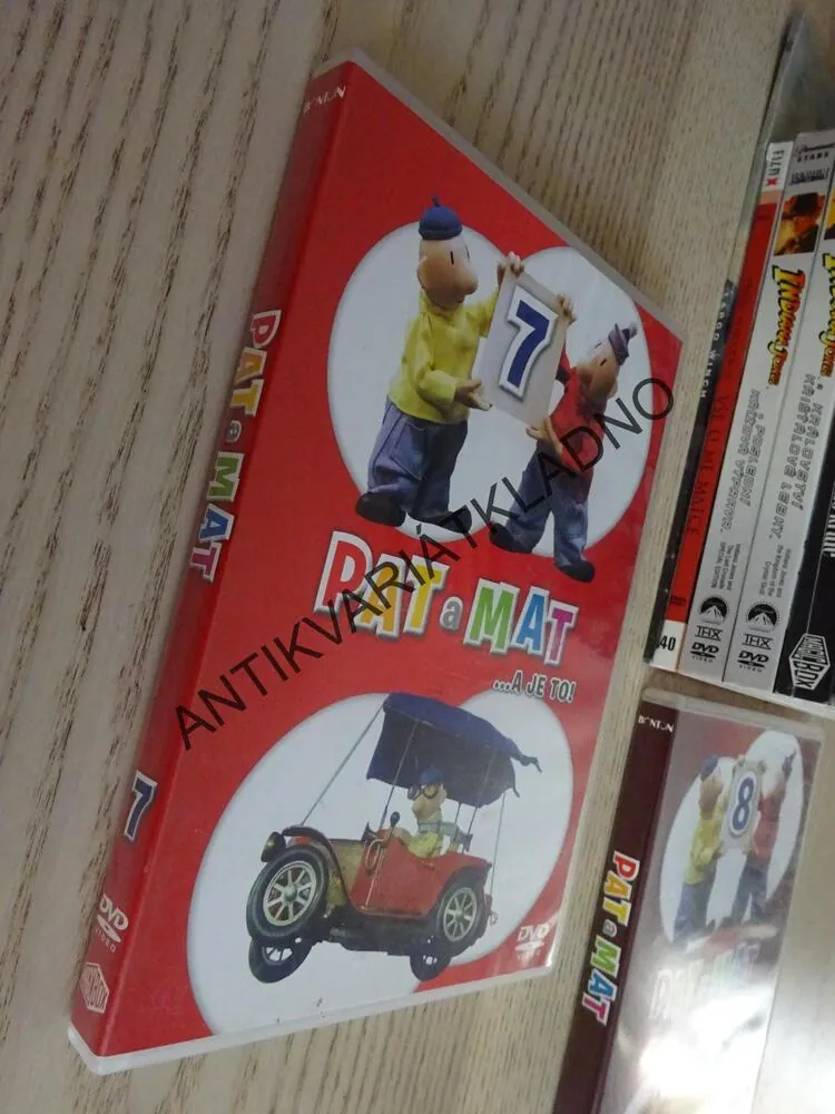PAT A MAT 7, ...A JE TO!, DVD FILM 