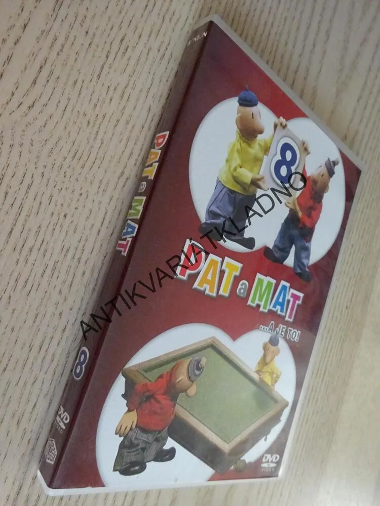 PAT A MAT 8, ...A JE TO!, DVD FILM 