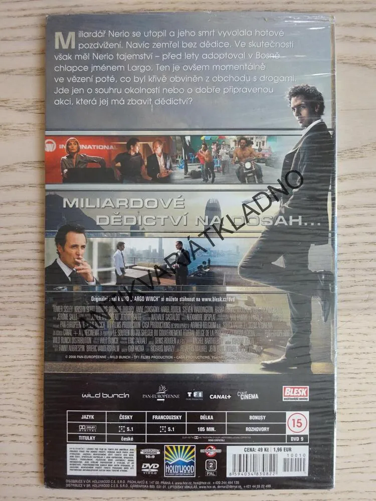 LARGO WINCH, DVD FILM