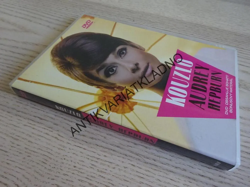 KOUZLO AUDREY HEPBURN, DVD FILM