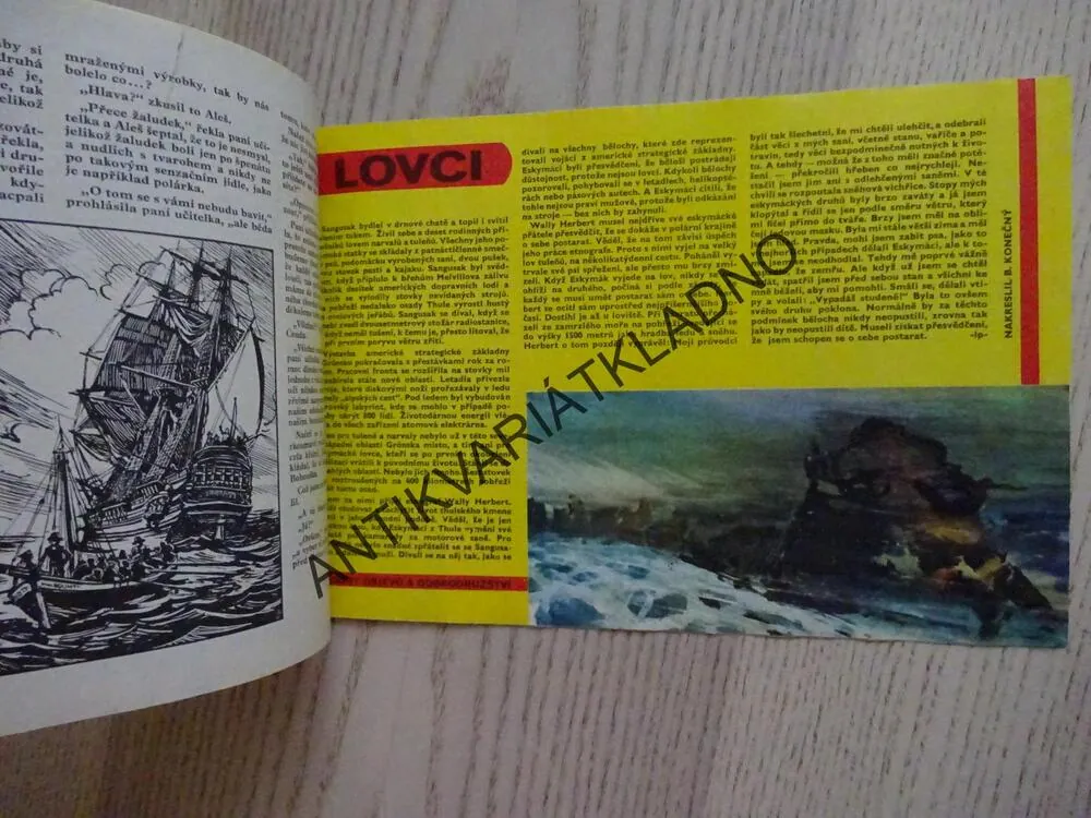 OHNÍČEK 11/1975, KOMIKS, NEPRAKTA, SEKORA, BURIAN