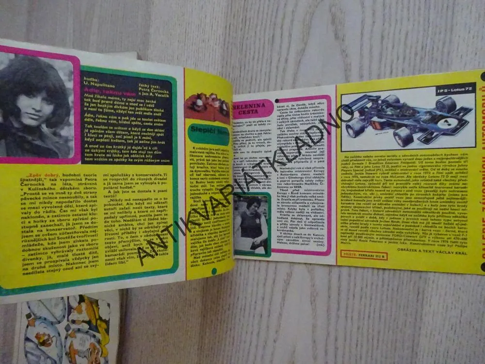 OHNÍČEK 13/1975, KOMIKS, NEPRAKTA, SEKORA, BURIAN