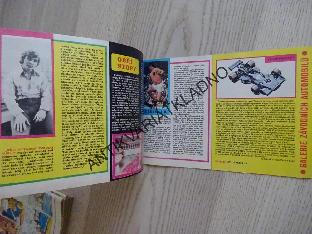 OHNÍČEK 18/1975, KOMIKS, NEPRAKTA, SEKORA, BURIAN