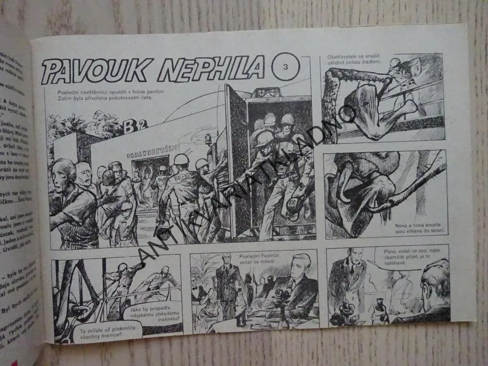 OHNÍČEK 3/1975, KOMIKS, NEPRAKTA, SEKORA, BURIAN