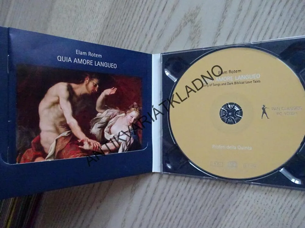 QUIA AMORE LANGUEO, CD HUDBA