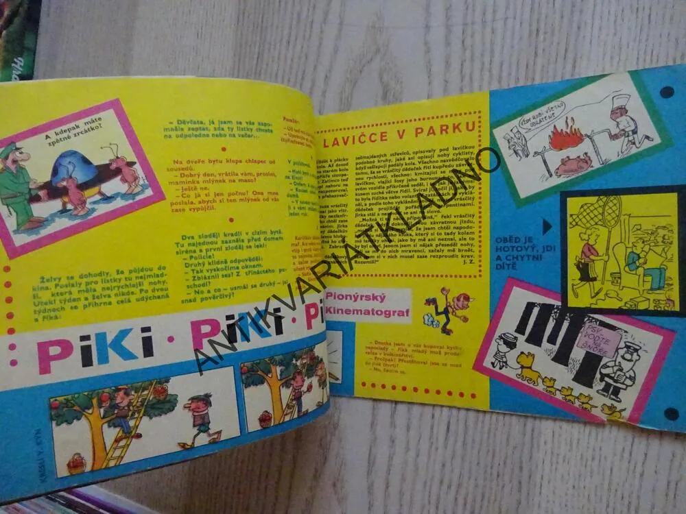 OHNÍČEK 23/1973, KOMIKS, NEPRAKTA, SEKORA, BURIAN