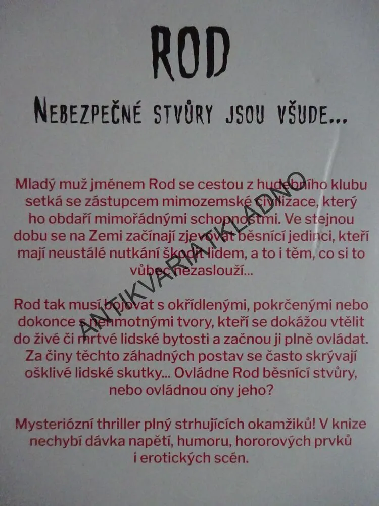 ROD, NEBEZPEČNÉ STVŮRY JSOU VŠUDE..., MARTIN LÁNÍČEK, **an