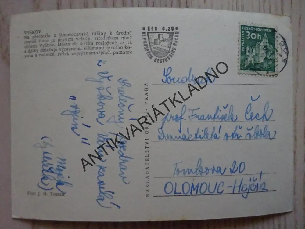 VYŠKOV, 1961