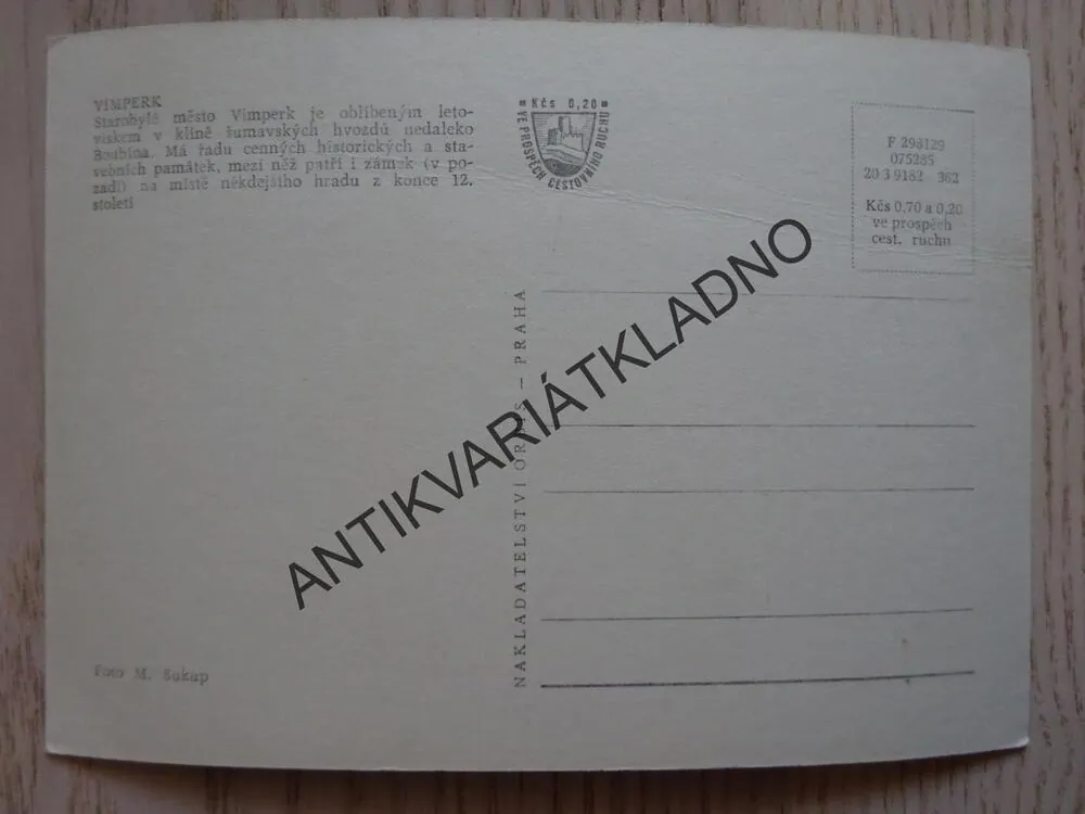 VIMPERK, OKRES PRACHATICE