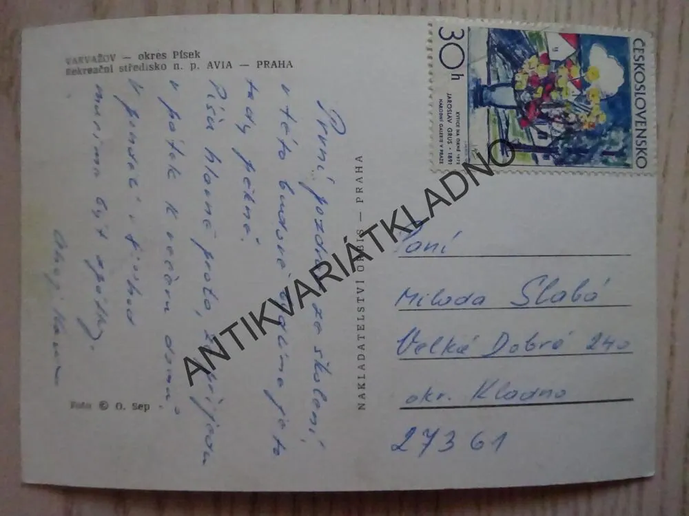 VARVAŽOV, OKRES PÍSEK