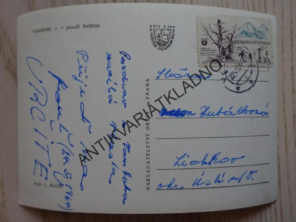 VAMBERK, POTŠTEJN, OKRES RYCHNOV NAD KNĚŽNOU