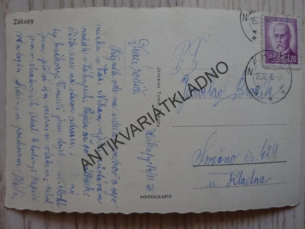 ZÁKUPY, 1946, OKRES ČESKÁ LÍPA