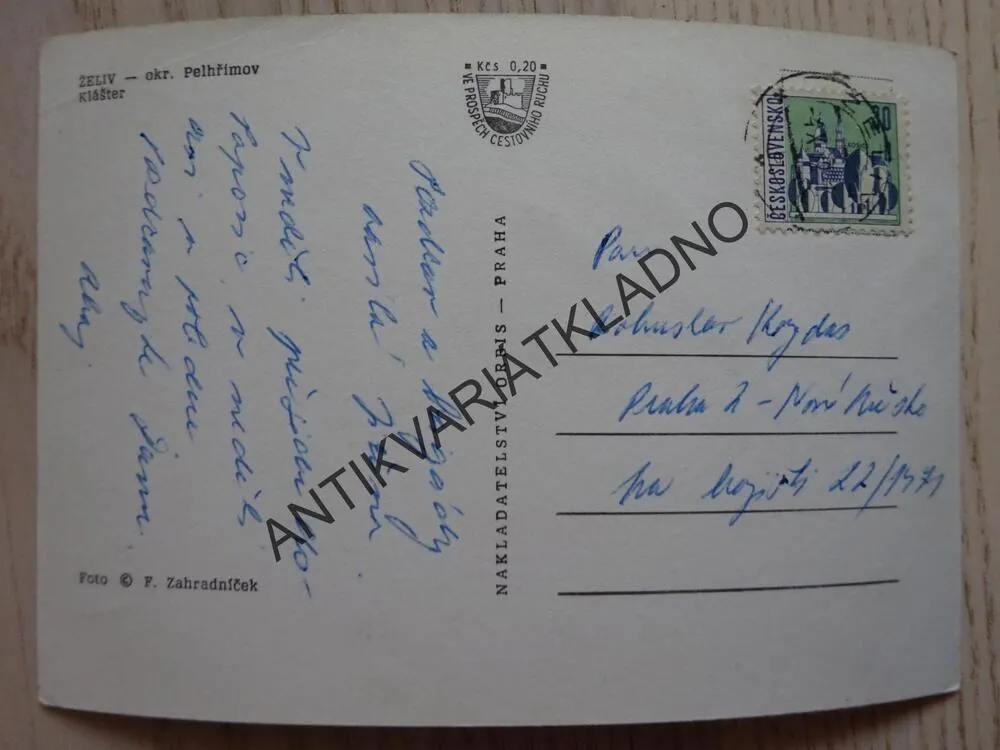 ŽELIV, KLÁŠTER, OKRES PELHŘIMOV