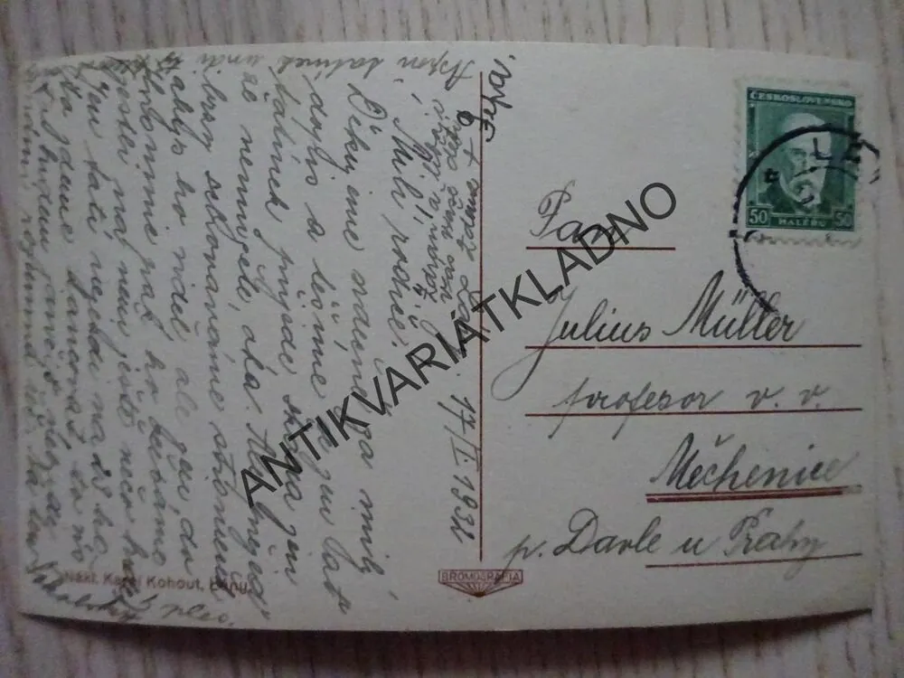 LÁNY, OKRES KLADNO, 1932, ZÁMEK