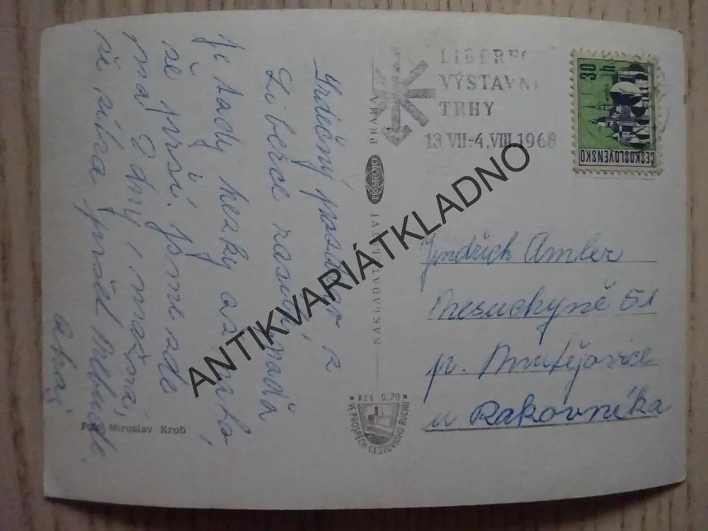 LIBEREC, RADNICE, NÁMĚSTÍ, MUZEUM, DIVADLO, LIBERECKÉ VÝSTAVNÍ TRHY, 1968