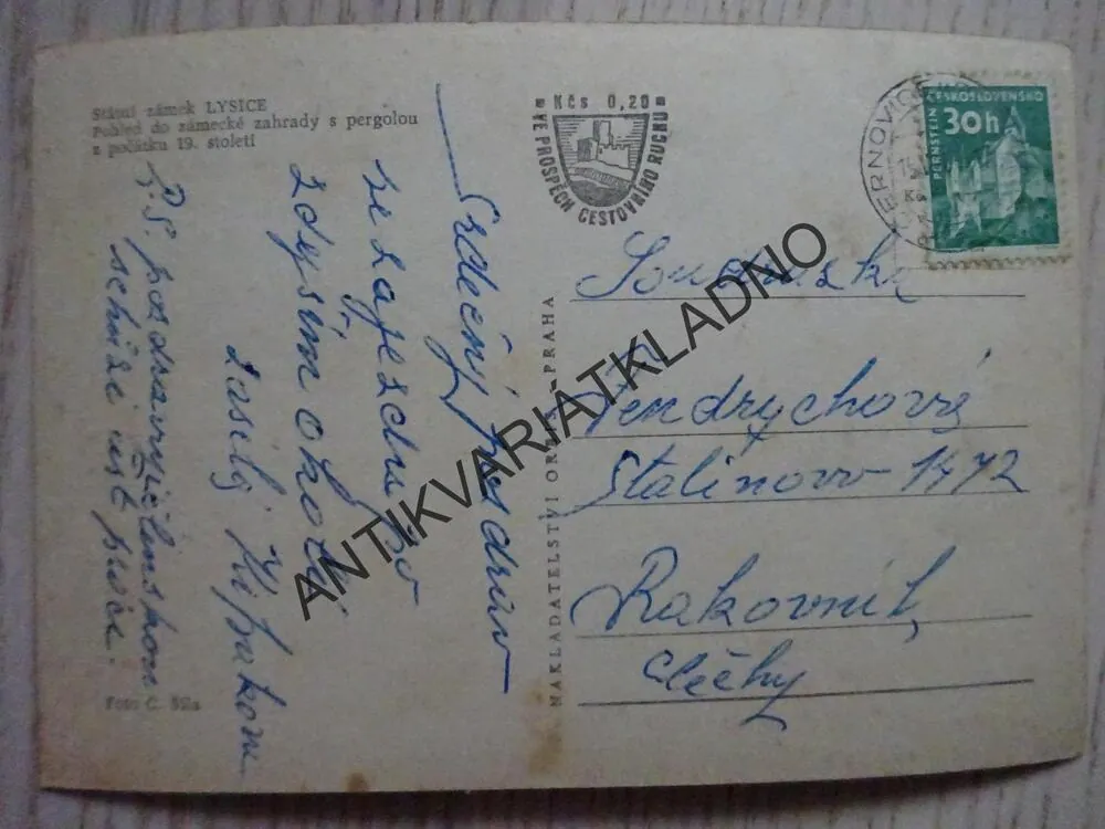 STÁTNÍ ZÁMEK LYSICE, OKRES BLANSKO