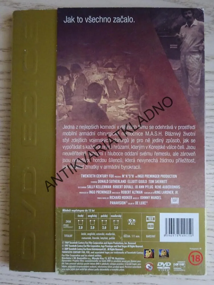 MASH, DVD FILM