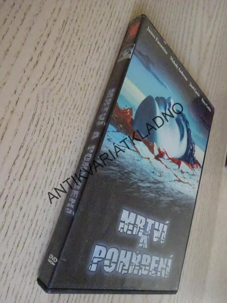 MRTVÍ A POHŘBENÍ, DVD FILM HOROR