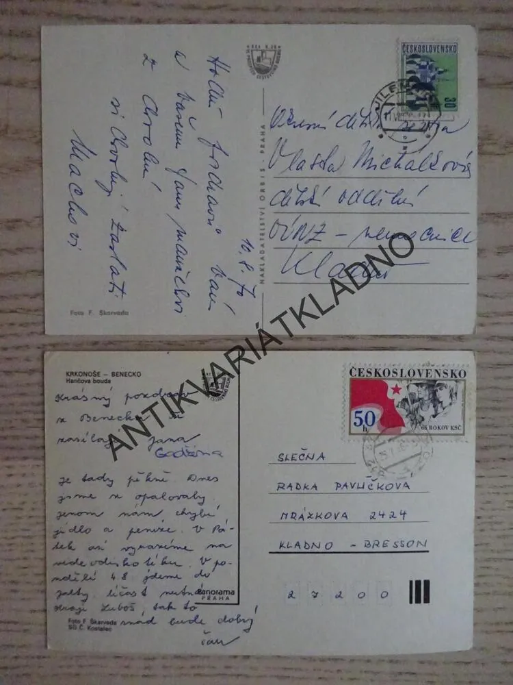 BENECKO, HANČOVA BOUDA, OKRES SEMILY, 2 KUSY