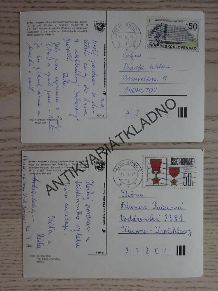 BRNO, 2 KUSY
