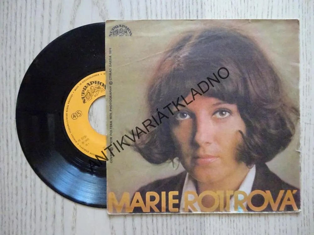 VYSOKO V HORÁCH, TO MÁM TAK RÁDA, MARIE ROTTROVÁ, MALÁ DESKA