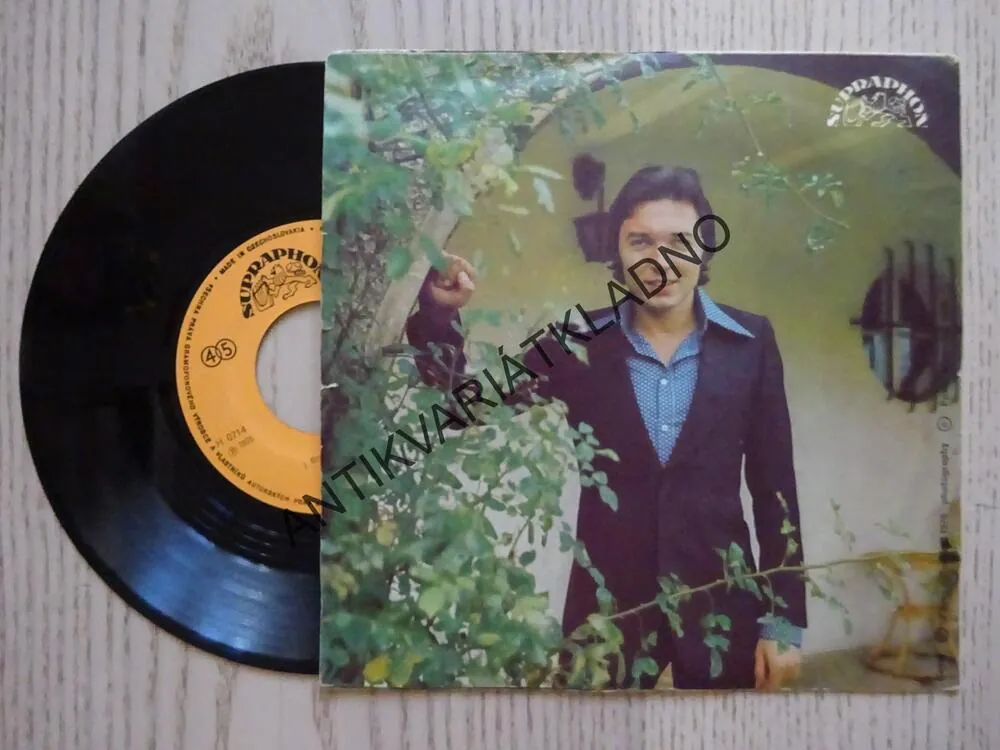 NÁRUČ RŮŽÍ, LÉTA PRÁZDNIN, KAREL GOTT, MALÁ DESKA