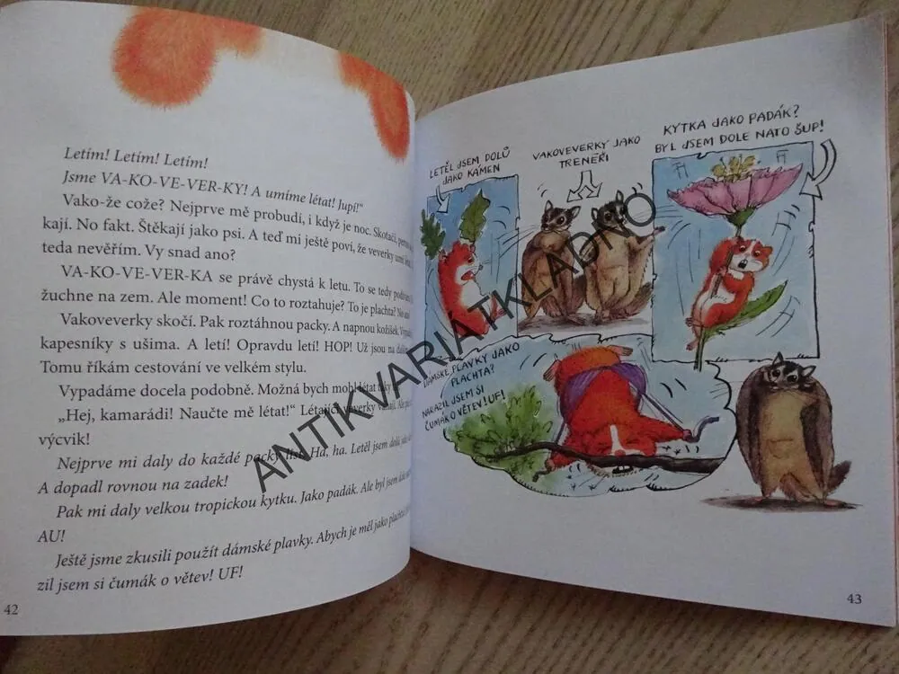 KŘEČEK V LETU, ZUZANA BARILOVÁ, MARKÉTA VYDROVÁ, **an